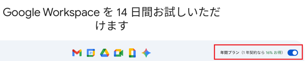 年間プラン